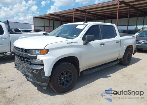 2019 Chevrolet Silverado Work Truck из США, поврежденный, VIN 3GCUYAEF9KG273501